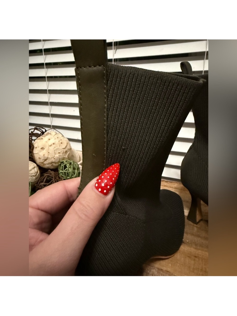 Dolce Vita Knit Glamor Boots - Picture 2 of 9
